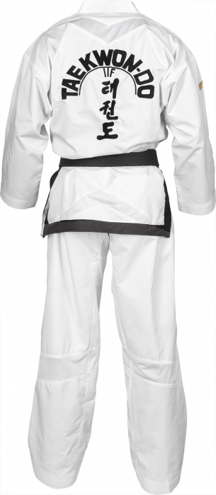 Dobok Master Premium Gold, aprobat ITF, Top Ten,Alb, 170 cm [4]