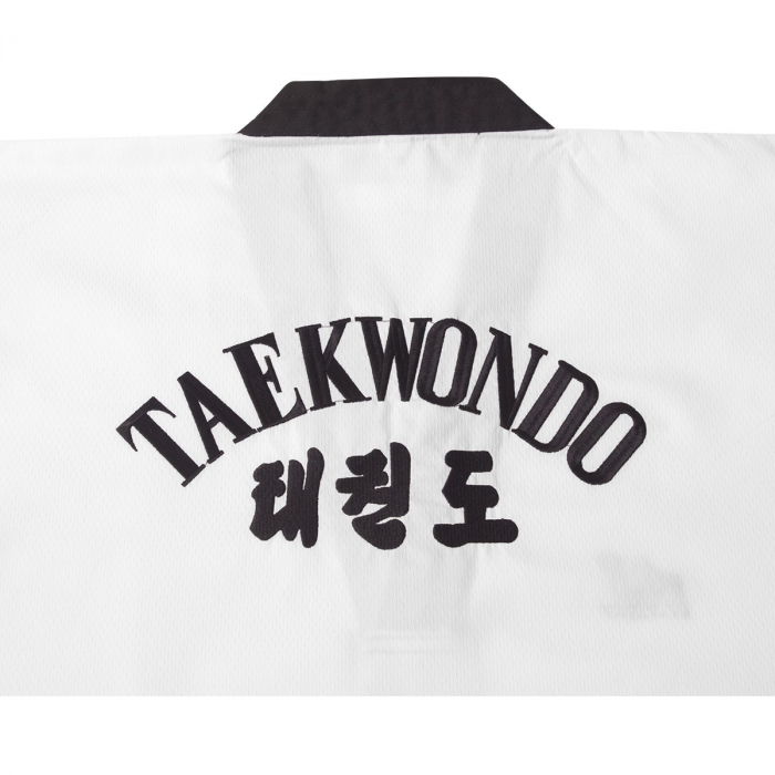 Dobok Taekwon-do WT Diamond - guler negru [3]