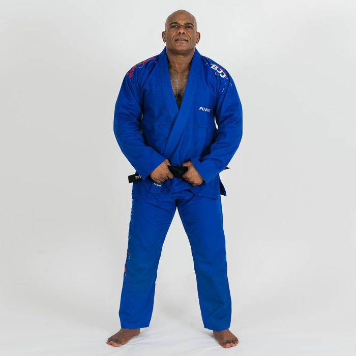 Gi Jiu Jitsu Brazilian SHAKA 20, albastru, 190 cm [1]