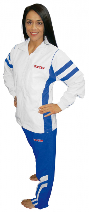Hanorac „Fight Elite“, Top Ten, Alb-Albastru, 140 cm [1]
