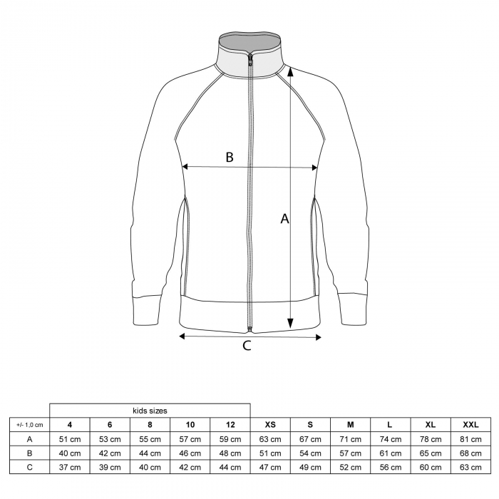 ZIP hoodie “We are WAKO” - black, size XS [5]