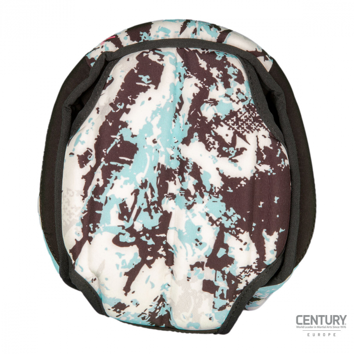 Casca lavabila protectie C-GEAR Sport Respect aprobata WAKO alb/turcoaz S [4]