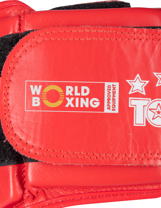 Head Guard "Competition" - red, size S, with DBV certification for competitions of the German Boxing Association (Deutscher Boxsport-Verband e.V.) [6]