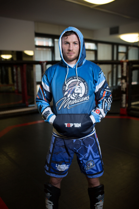 Hoodie “Mohicans” - blue, size XS [5]