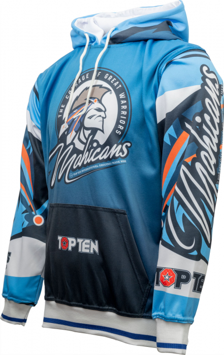 Hoodie “Mohicans” - blue, size XS [6]