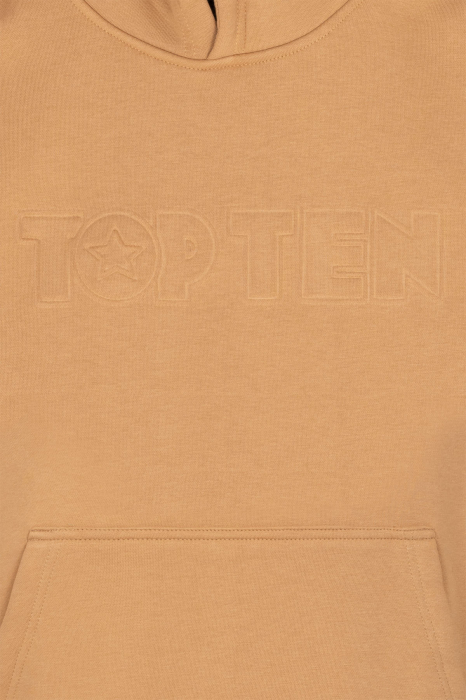 Hoodie "TOP TEN Signet" - beige, size XXL [5]