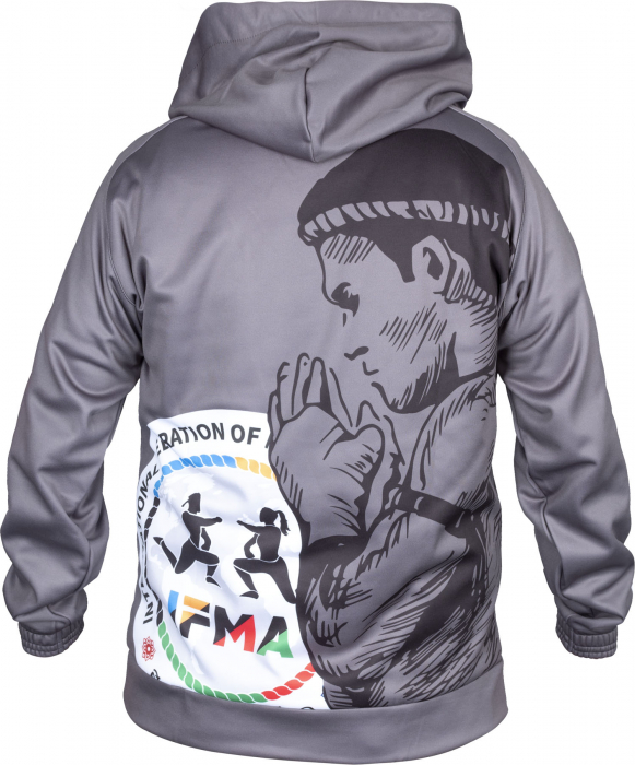 Hanorac „Wai Khru”, Top Ten, IFMA, Gri, XL [4]