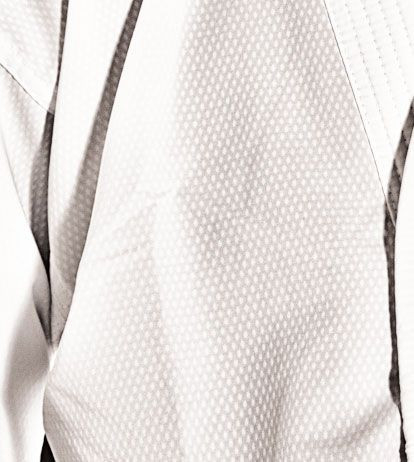 Dobok Master Diamond, aprobat ITF, Top Ten, Alb, 180 cm [4]