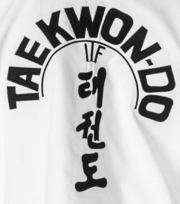 Dobok Master Diamond, aprobat ITF, Top Ten, Alb, 180 cm [2]