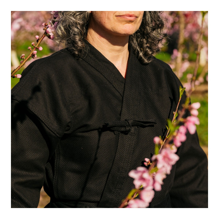 Jacketa antrenament KENDO, negru, 160 cm [3]