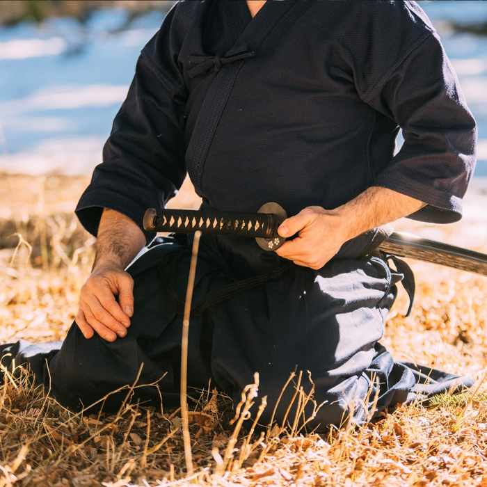 Jacketa antrenament KENDO, negru, 160 cm [7]