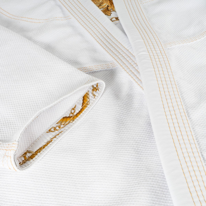 Jiu Jitsu Gi. Brazilian QS Shaka 21, alb, 160 cm [13]
