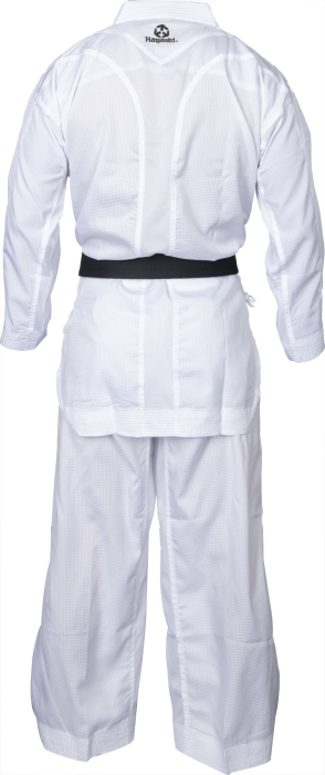 Karate gi "Air Deluxe" - white, with white embroidery, size 130 cm [4]