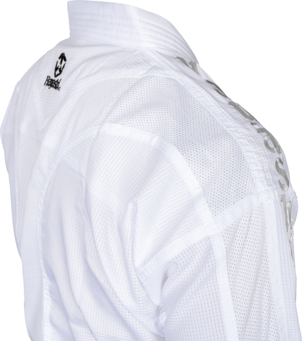 Karate gi "Air Deluxe" - white, with white embroidery, size 130 cm [5]