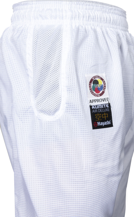 Karate gi "Air Deluxe" - white, with white embroidery, size 140 cm [9]