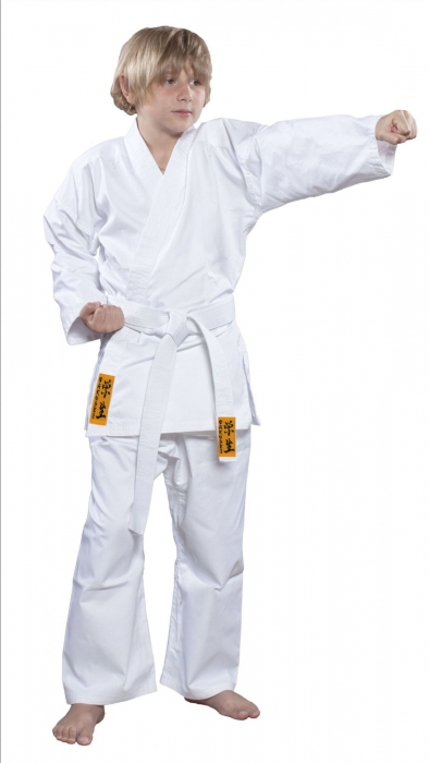Karate-Gi "Gakusei", Hayashi, Alb, 120 cm [3]