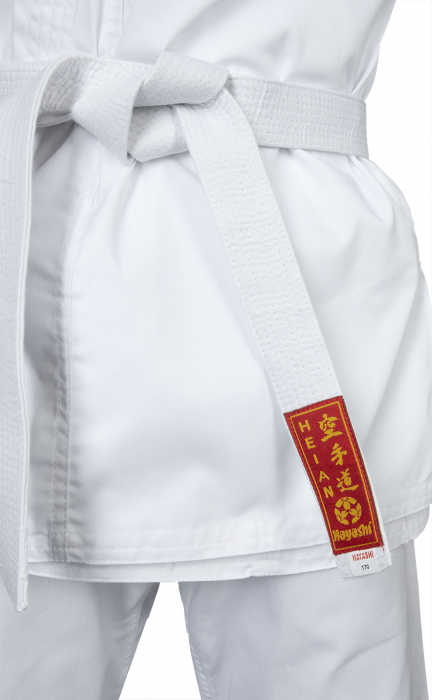 Karate-Gi HEIAN, aprobat WKF, Hayashi, Alb, 200 cm [5]