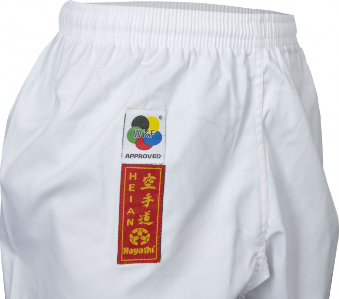 Karate-Gi HEIAN, aprobat WKF, Hayashi, Alb, 200 cm [4]