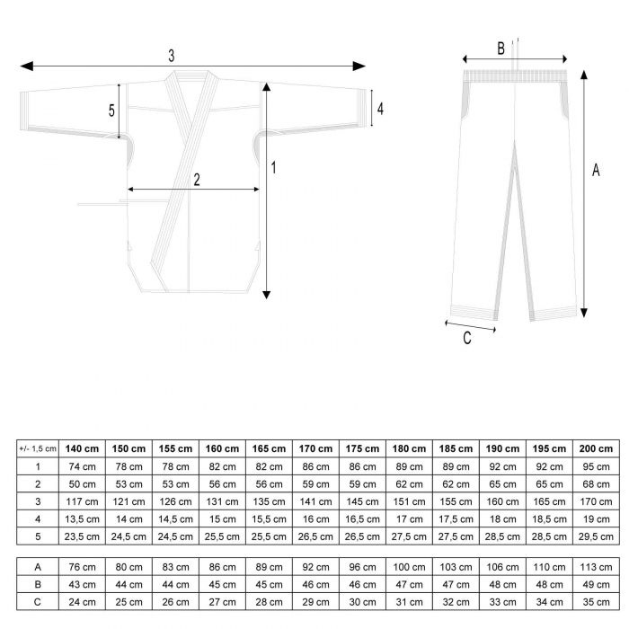 Karate Gi “Jingu” - Alb, broderie alba, marime 140 cm [9]