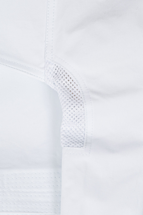Karate Gi “Jingu” - white, with blue embroidery, size 150 cm [9]