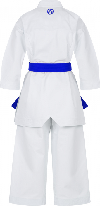 Karate Gi “Jingu” - Alb, broderie albastra, marime 170 cm [4]
