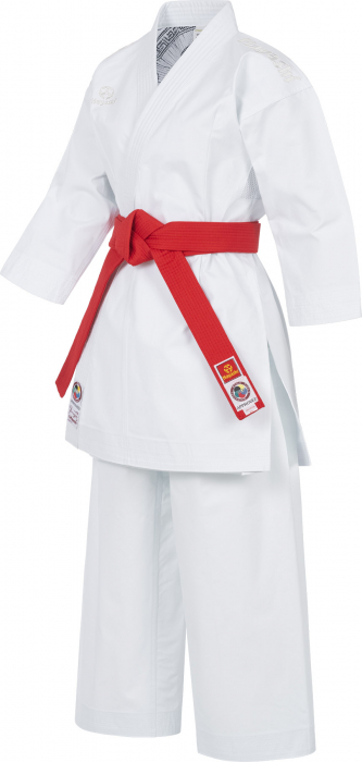 Karate Gi “Jingu” - Alb, broderie alba, marime 140 cm [3]