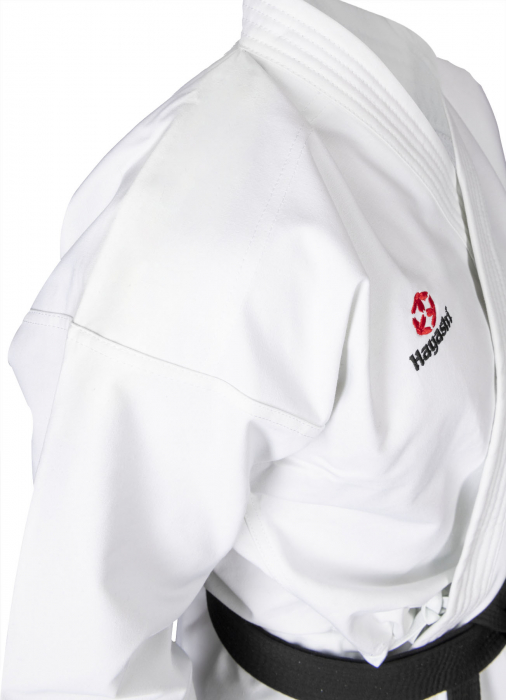 Karate-Gi Katamori, aprobat WKF, Hayashi, Alb, 170 cm [2]
