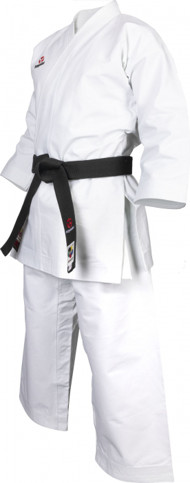 Karate-Gi Katamori, aprobat WKF, Hayashi, Alb, 170 cm [3]