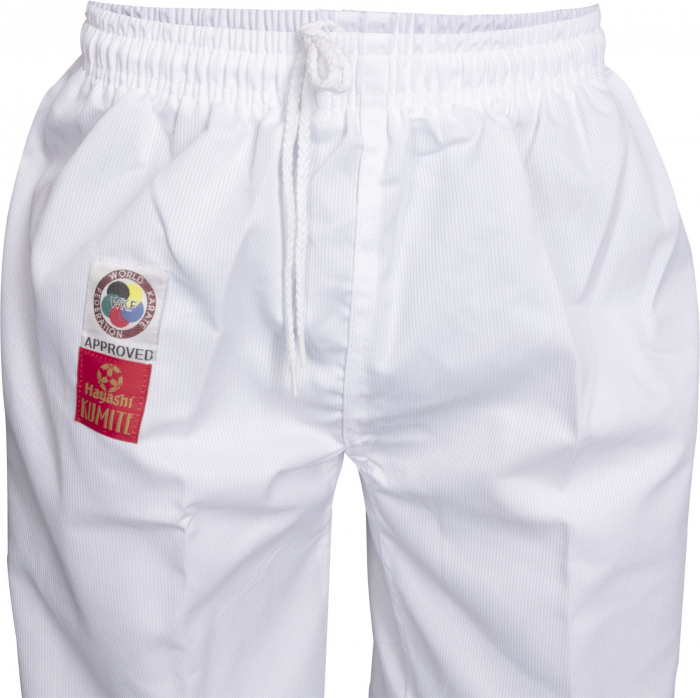 Karate-Gi KUMITE, aprobat de WKF, Hayashi, Alb, 180 cm [6]