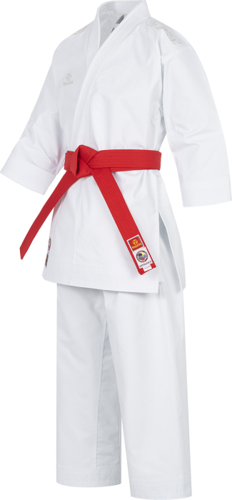Karate Gi "Migoto" - white, with white embroidery, size 130 cm [3]