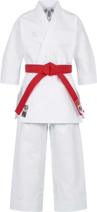 Karate Gi "Migoto" - white, with white embroidery, size 130 cm [2]