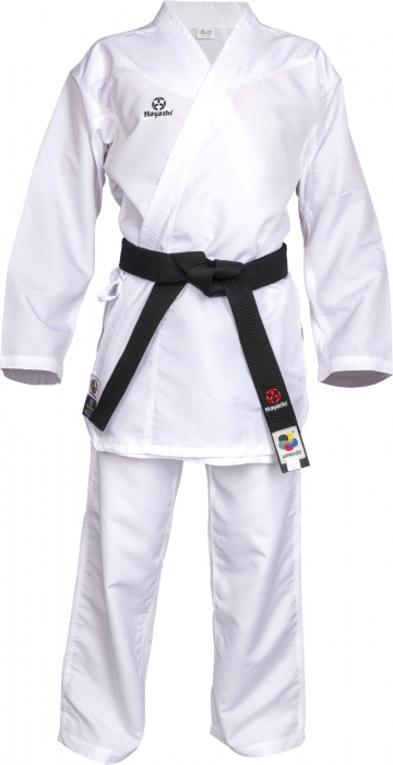 Karate-Gi "Premium Kumite", aprobat WKF, Hayashi, Alb, 140 cm [5]