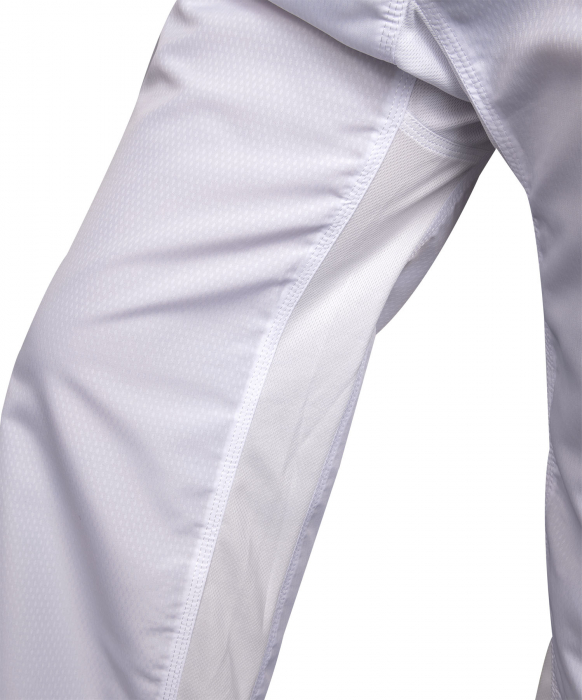 Karate-Gi "Premium Kumite", aprobat WKF, Hayashi, Alb cu broderie albastra, 175 cm [11]
