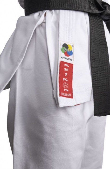 Karate-Gi Reikon, aprobat de WKF, Hayashi, Alb, 130 cm [5]