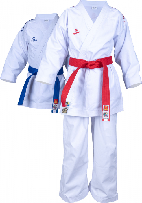 Set Karate Gi “Bunkai 2.0”, aprobat WKF, alb, 190 cm [10]