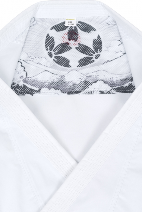 Karate Gi Set “Migoto” - broderie alb-rosu si alb-albastru , marime 175 cm [10]