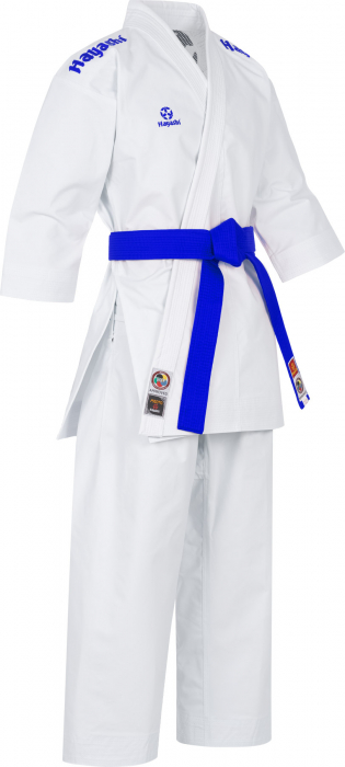 Karate Gi Set “Migoto” - broderie alb-rosu si alb-albastru , marime 175 cm [3]