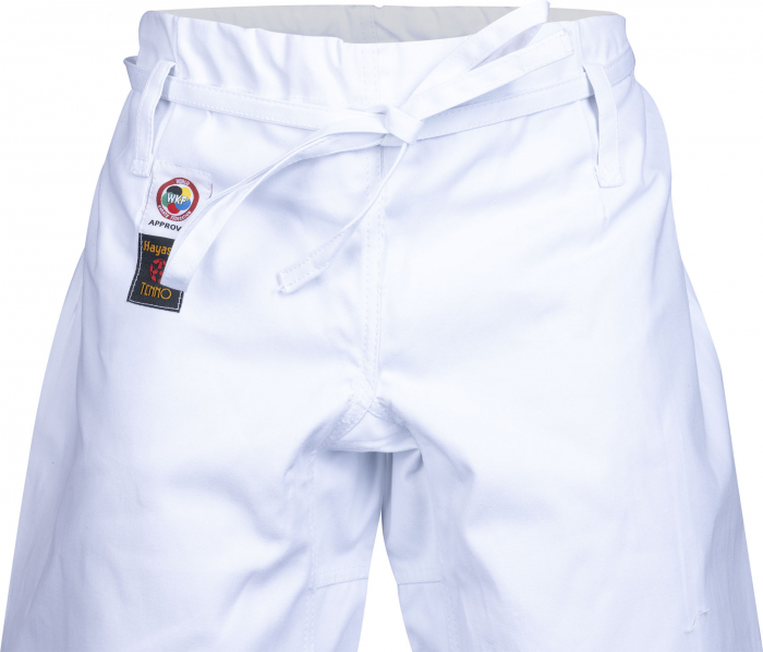 Karate -GI „Tenno” (aprobat WKF) - Alb, 12 oz, dimensiune 200 cm [5]