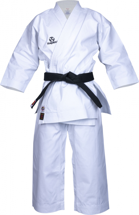 Karate -GI „Tenno” (aprobat WKF) - Alb, 12 oz, dimensiune 200 cm [2]