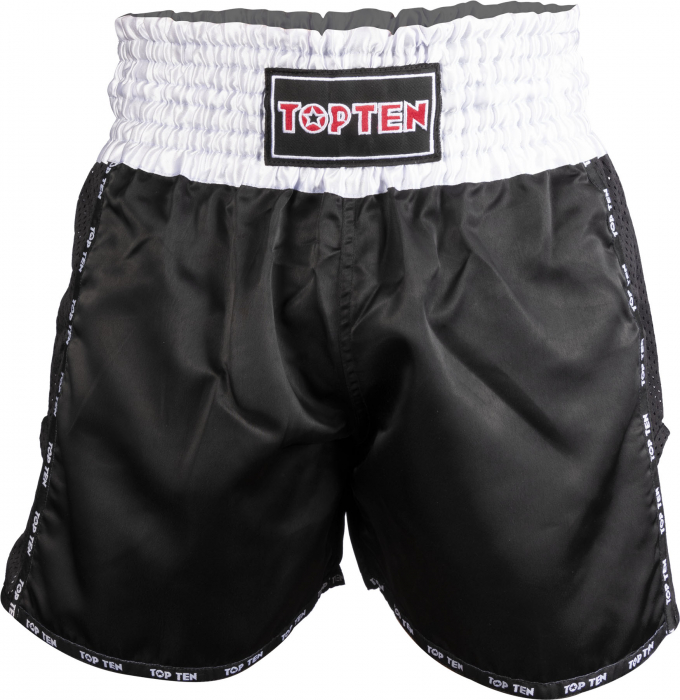 Kickbox-Shorts “KicksOff” - black, size XXS, with WAKO label [2]