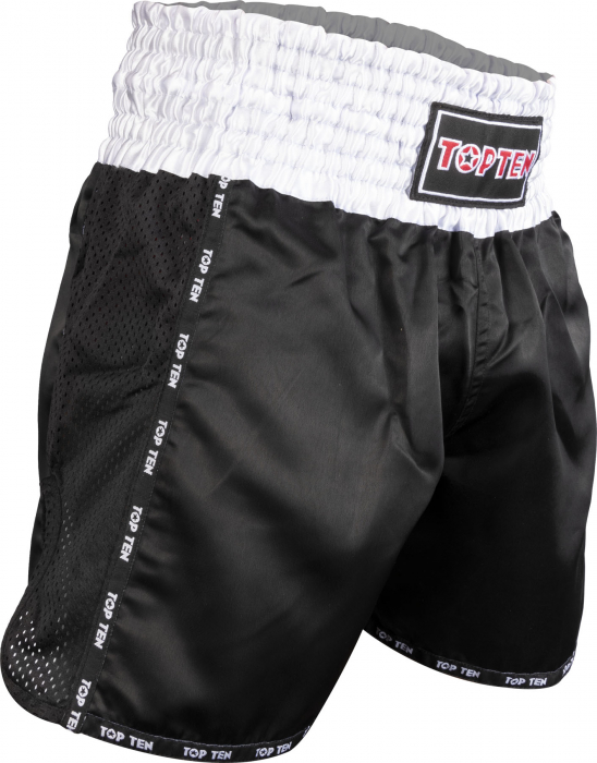 Kickbox-Shorts “KicksOff” - black, size XXS, with WAKO label [1]