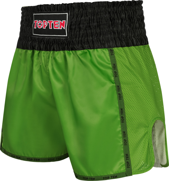 Kickbox-Shorts "KicksOff" - green, size S, with WAKO label [3]