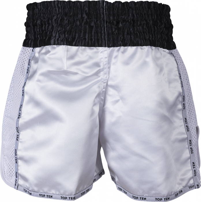 Kickbox-Shorts “KicksOff” - white, size L, with WAKO label [4]