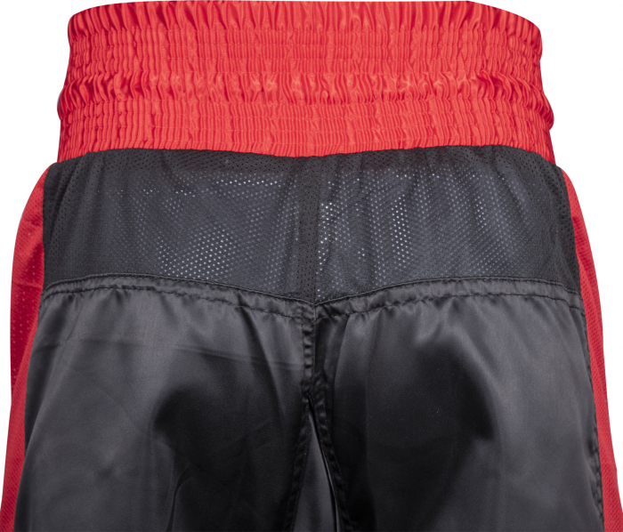 Kickboxing pants - size M = 170 cm, black-red [5]