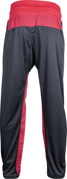 Pantaloni kickboxing „slimfit” , aprobat WAKO - negru -rosu, dimensiune l = 180 cm [4]