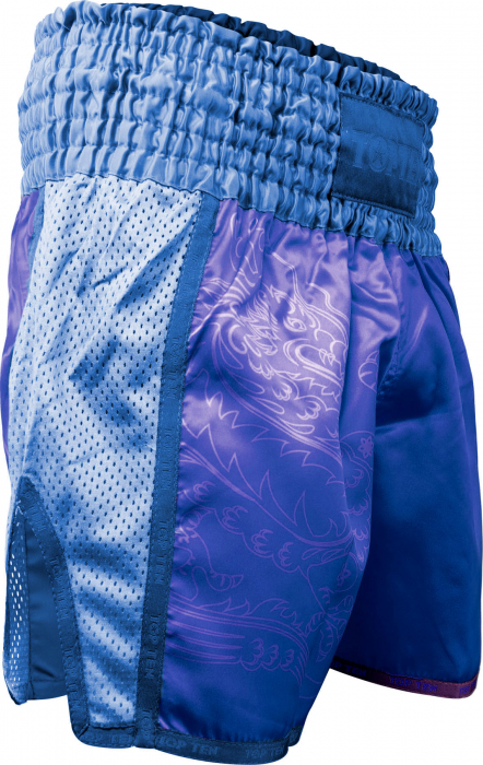 Pantaloni Kickboxing “Dragon” - negru-gri, marimea S [1]