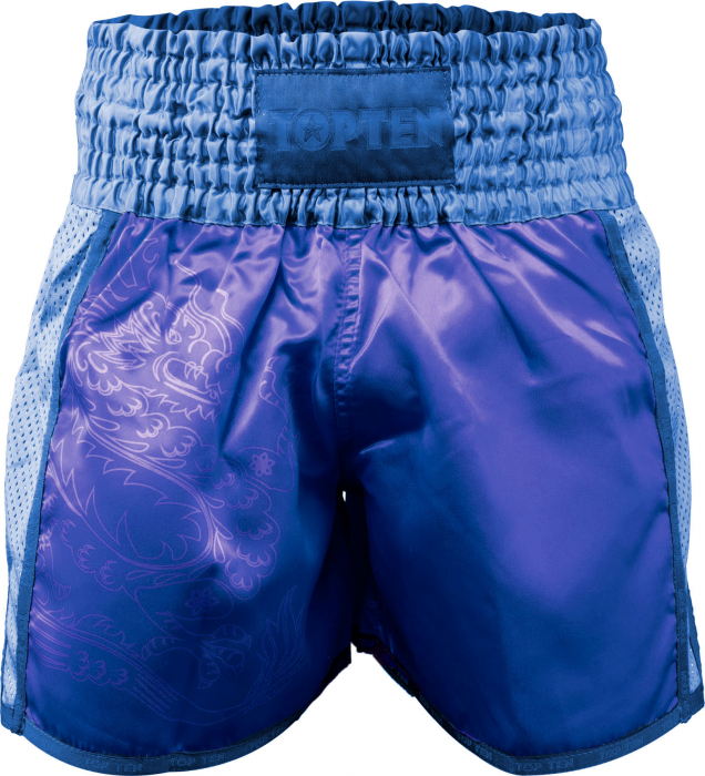 Pantaloni Kickboxing “Dragon” - negru-gri, marimea S [2]