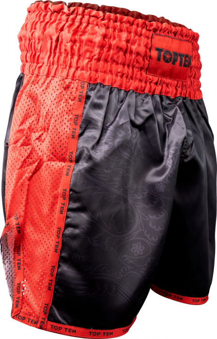 Pantaloni Kickboxing “Dragon” - negru-gri, marimea XS [1]