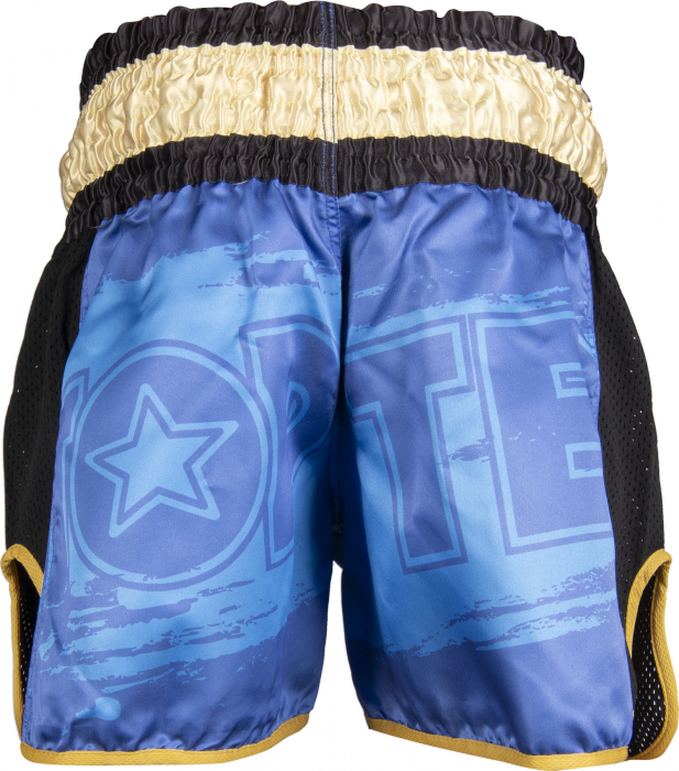 Pantaloni kickboxing "Power Ink", Top Ten, Albastru, S [4]