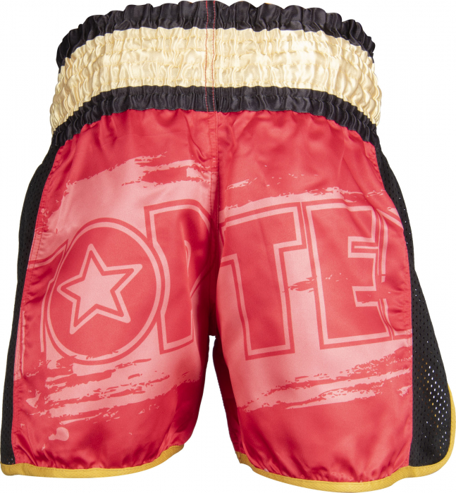 Pantaloni kickboxing "Power Ink", Top Ten, Rosu, XL [4]